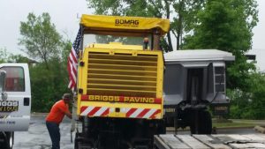 Our crew celebrating Memorial Day this morning on the job! Never forget.  Enjoy your holiday weekend, friends!